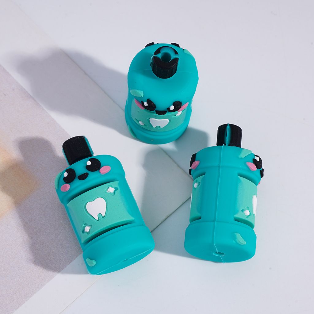 3D Dental Series Dentist Uniform, Mouthwash & Teeth Designs Silicone Focal Beads