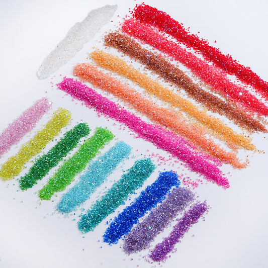Mini Multi Color Resin Sugar with AB Coating SS4 Size DIY for Jewelry Accessories