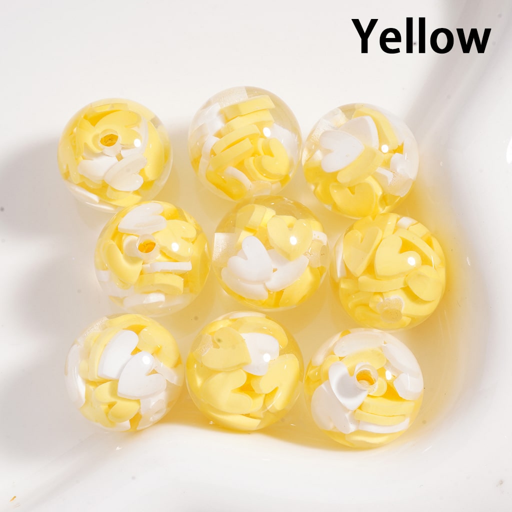 Glitter Acrylic Beads Star Shap with Meteor Crater Design Double Color 20MM Single Color Available in 100pcs Whole Bag Only