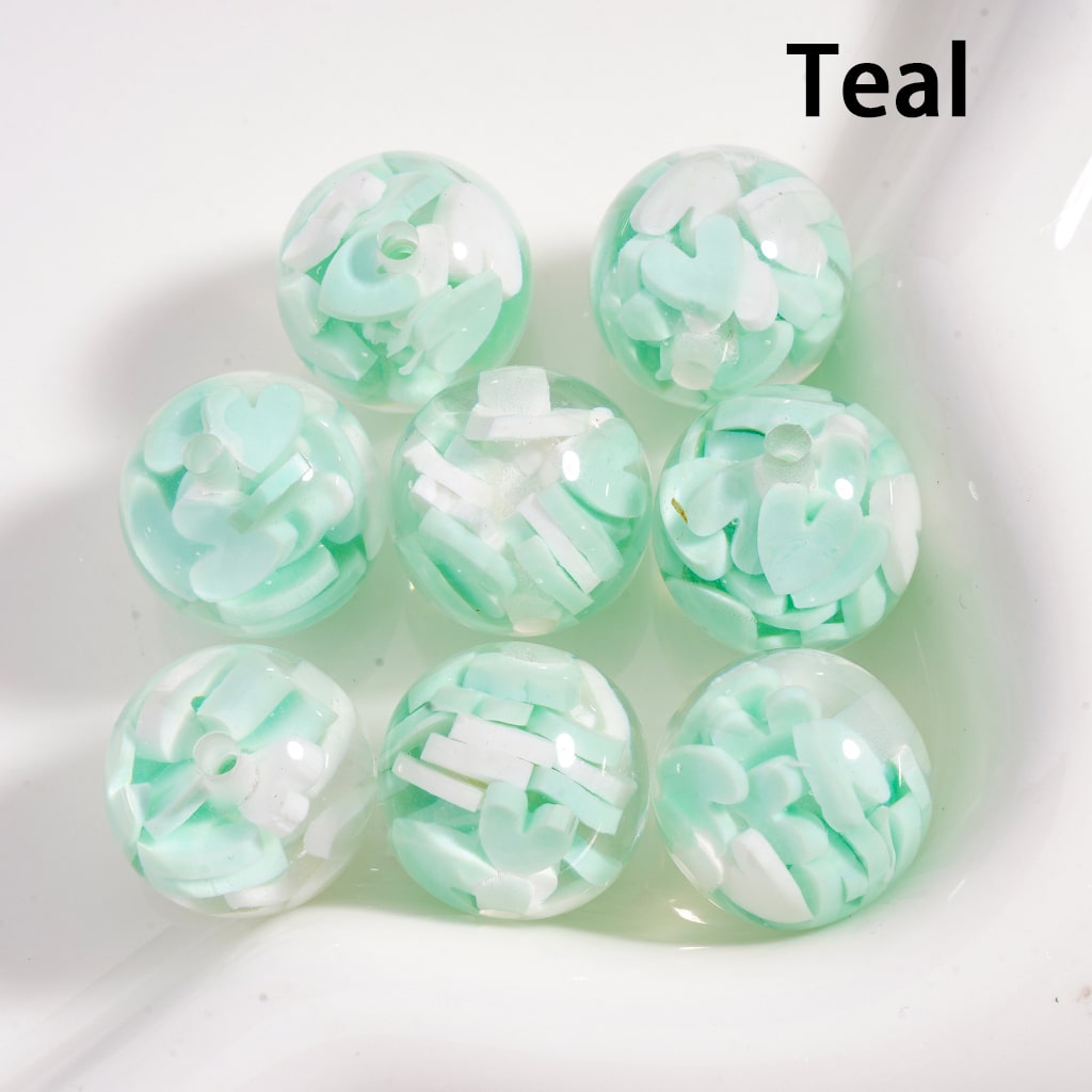 Glitter Acrylic Beads Star Shap with Meteor Crater Design Double Color 20MM Single Color Available in 100pcs Whole Bag Only