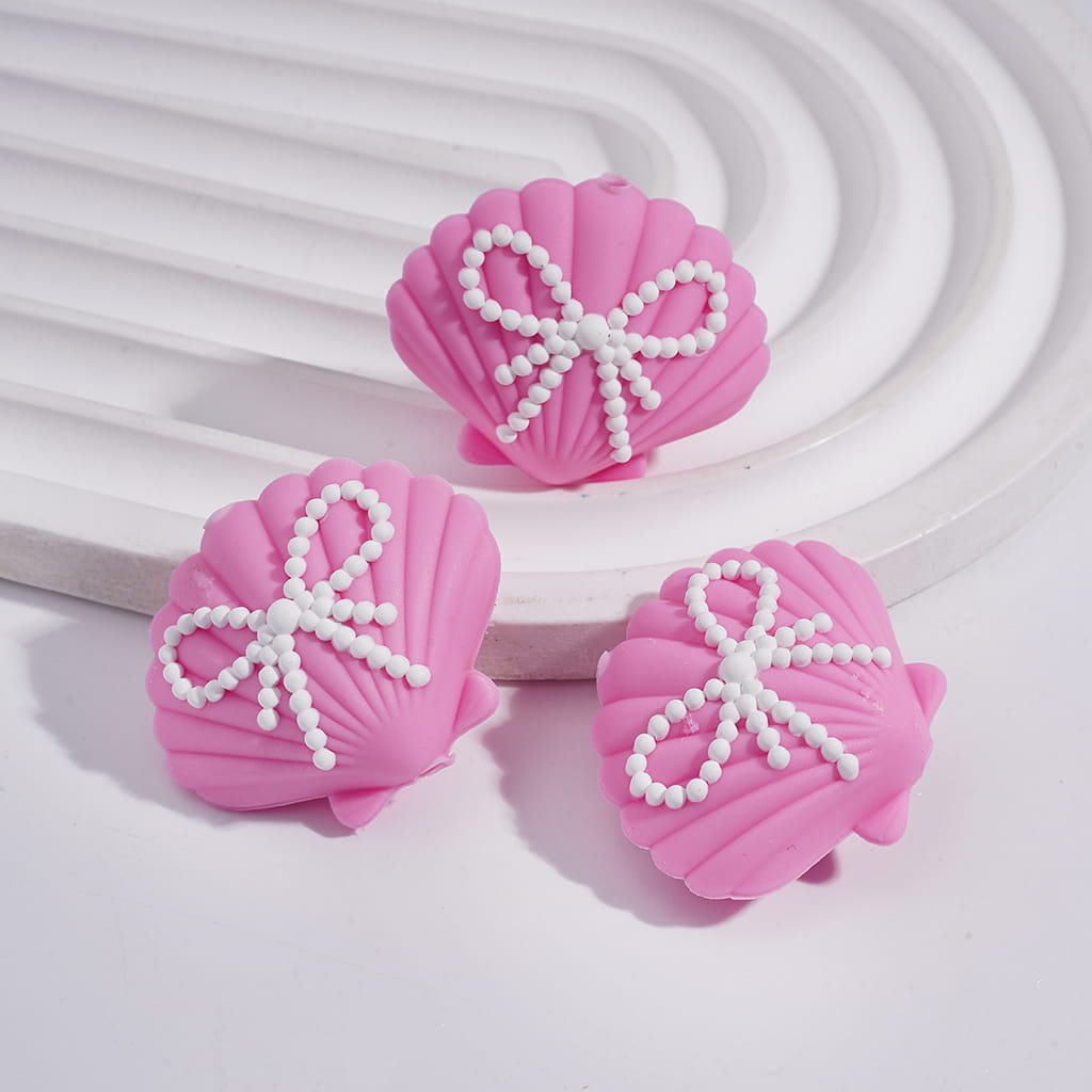 3D Cute Marine Creature and Animal Shaped Swim Ring Silicone Focal Beads