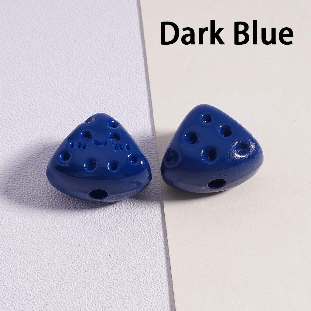 Mini Fan-Smile Cheese Face in Solid Color, Acrylic Beads 12*15MM (Single Color is available for 300pcs(whole bag) Only)