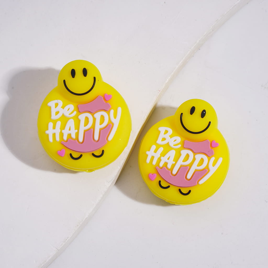 3D Emotional Value Theme Assorted Style Silicone Focal Beads