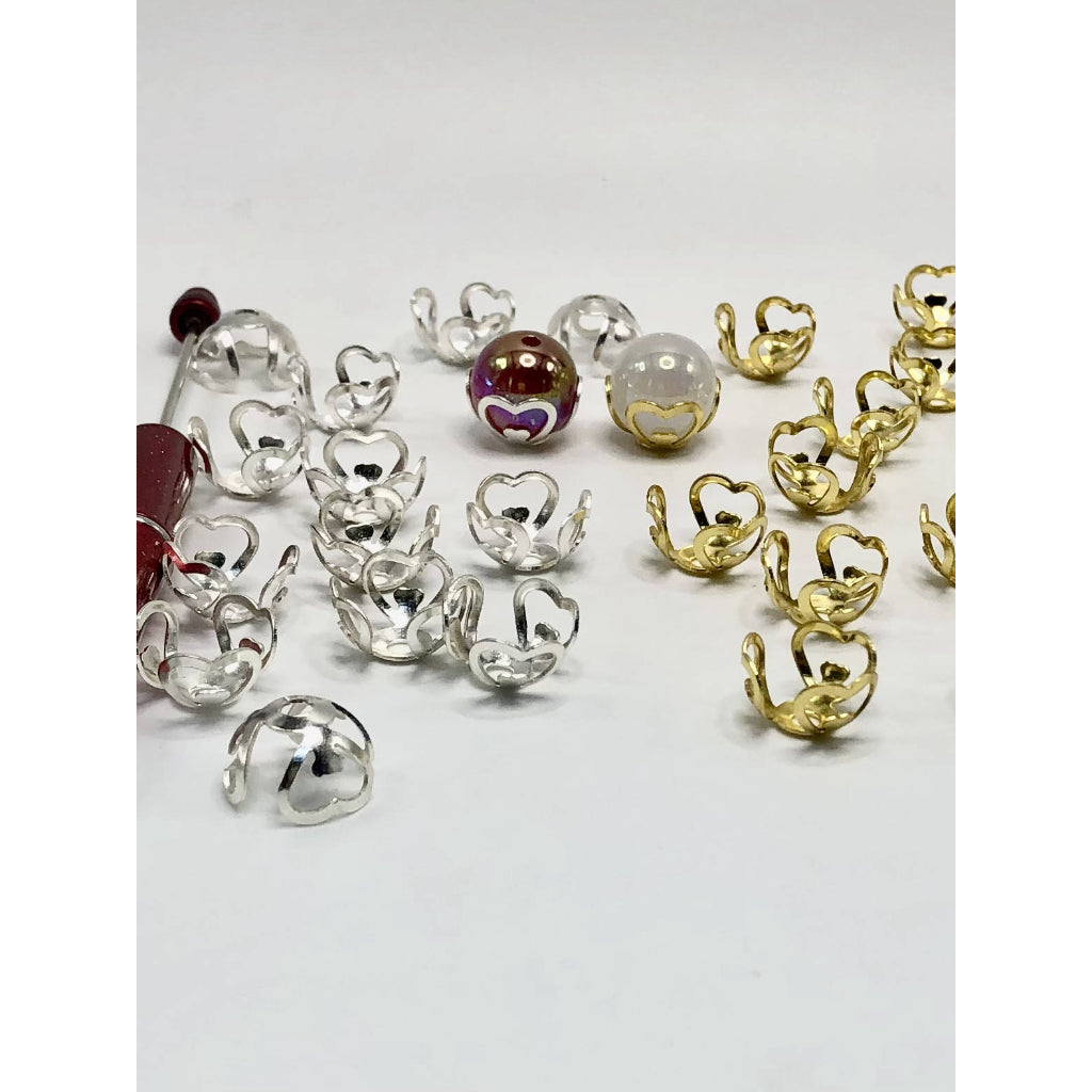 Heart Shape Bead Cage Bead Cap for 16mm Beads PLEASE READ DESCRIPTION