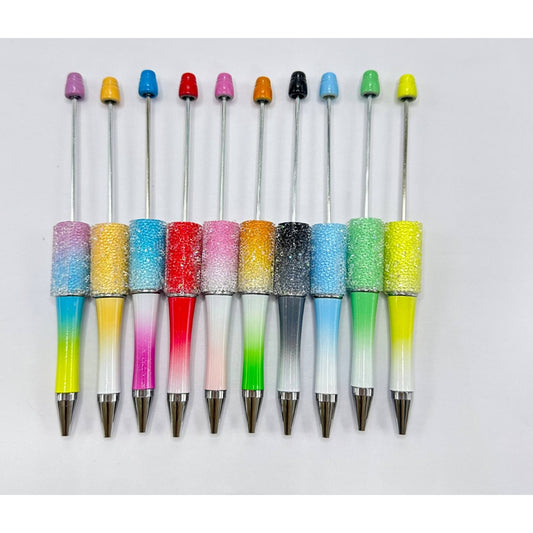 Sugar Beadable Pens With Crystal Rhinestones Wrap Sugar Beadable Pen