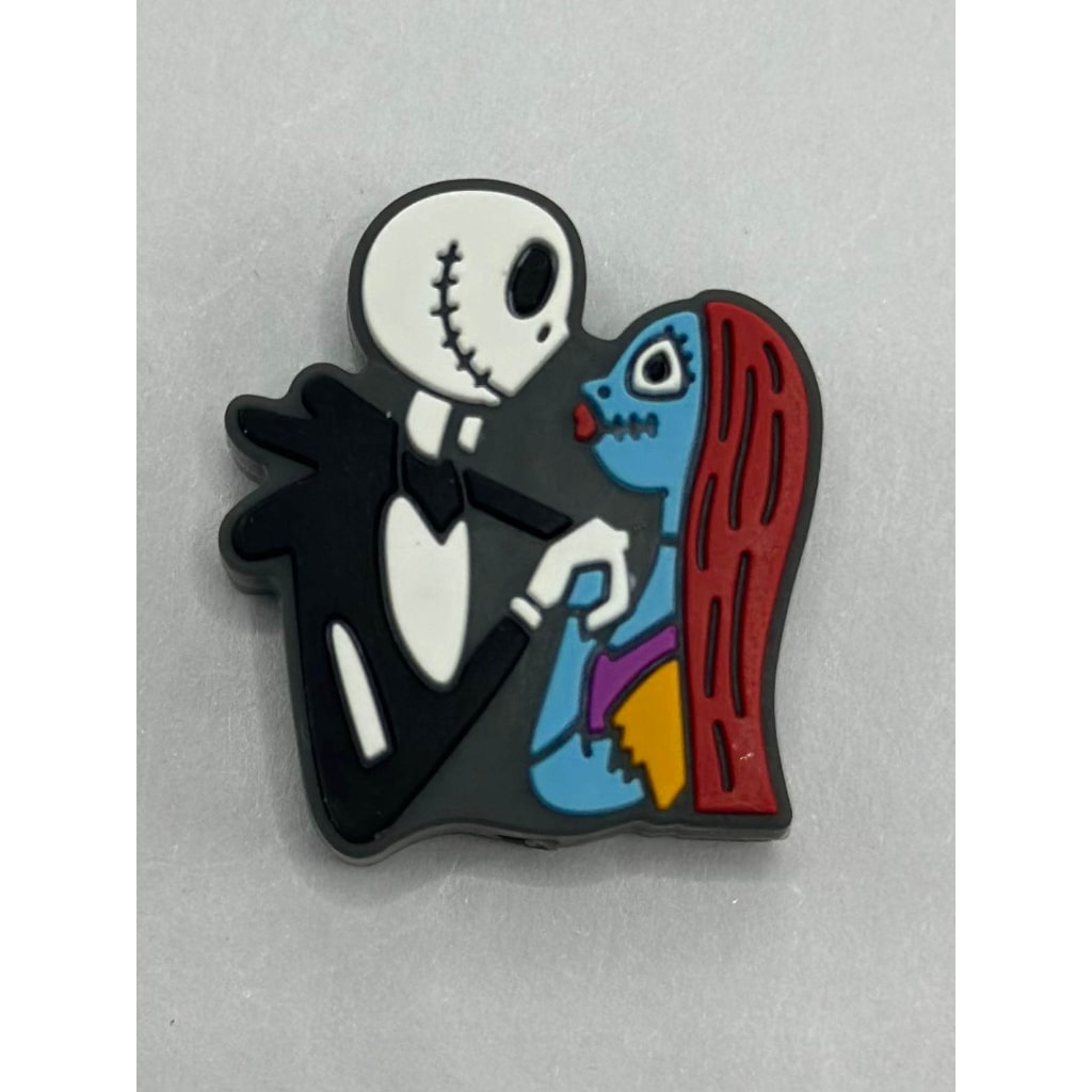 Sally with Jack together Silicone Focal Beads
