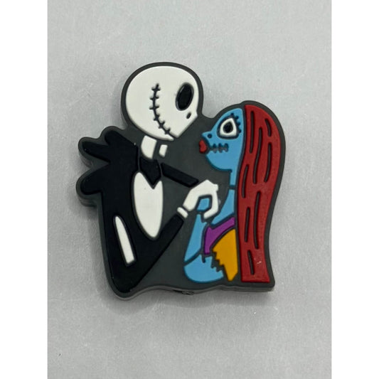 Sally with Jack together Silicone Focal Beads