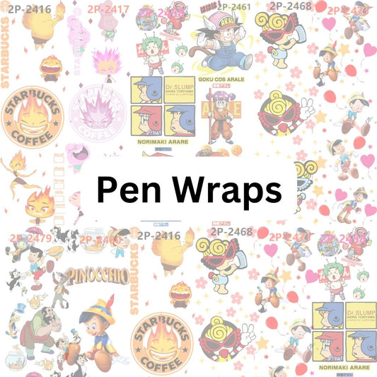 Sale for Pen Wraps from Catalogs, 0.7$ for 1 Big Sheet (4 Small Pieces)  IMPORTANT: PLEASE READ DESCRIPTION