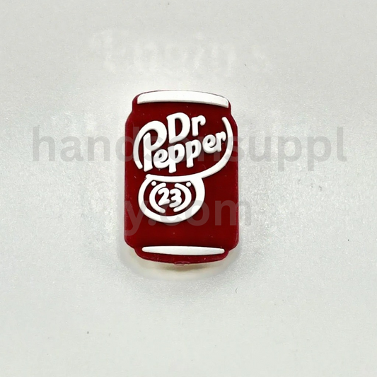 Soda Bottle Design Beverage Theme Silicone Focal Beads