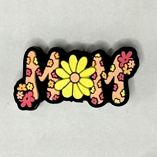 Sunflower Cute Mom Floral Mother Silicone Focal Beads