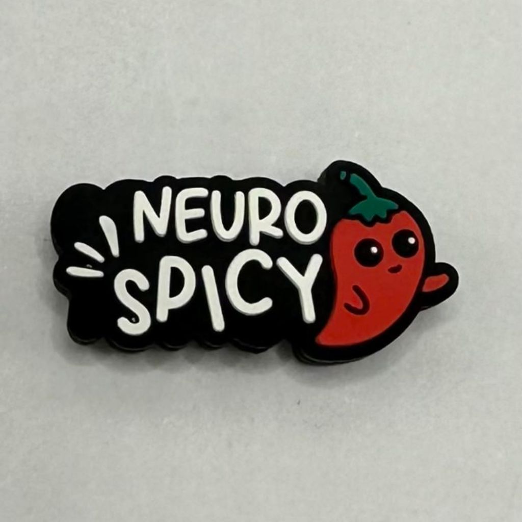 Neuro Spicy Small Pepper Silicone Focal Beads
