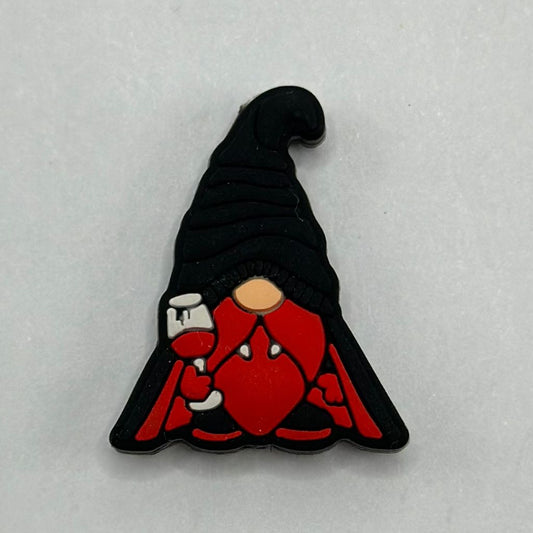 Drinking Blood Dracula Vampire Gnome Silicone Focal Beads