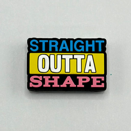 Completely Deformed, Straight Outta Shape, Silicone Focal Beads