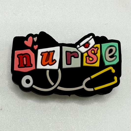 Healthcare Heart Nurse Stethoscope Cap Silicone Focal Beads