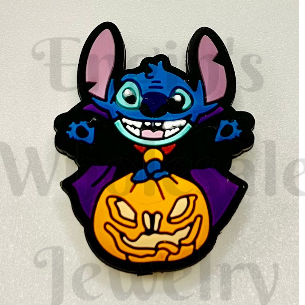 Cartoon Monster Halloween Magician Vampire Pumpkin Silicone Focal Beads