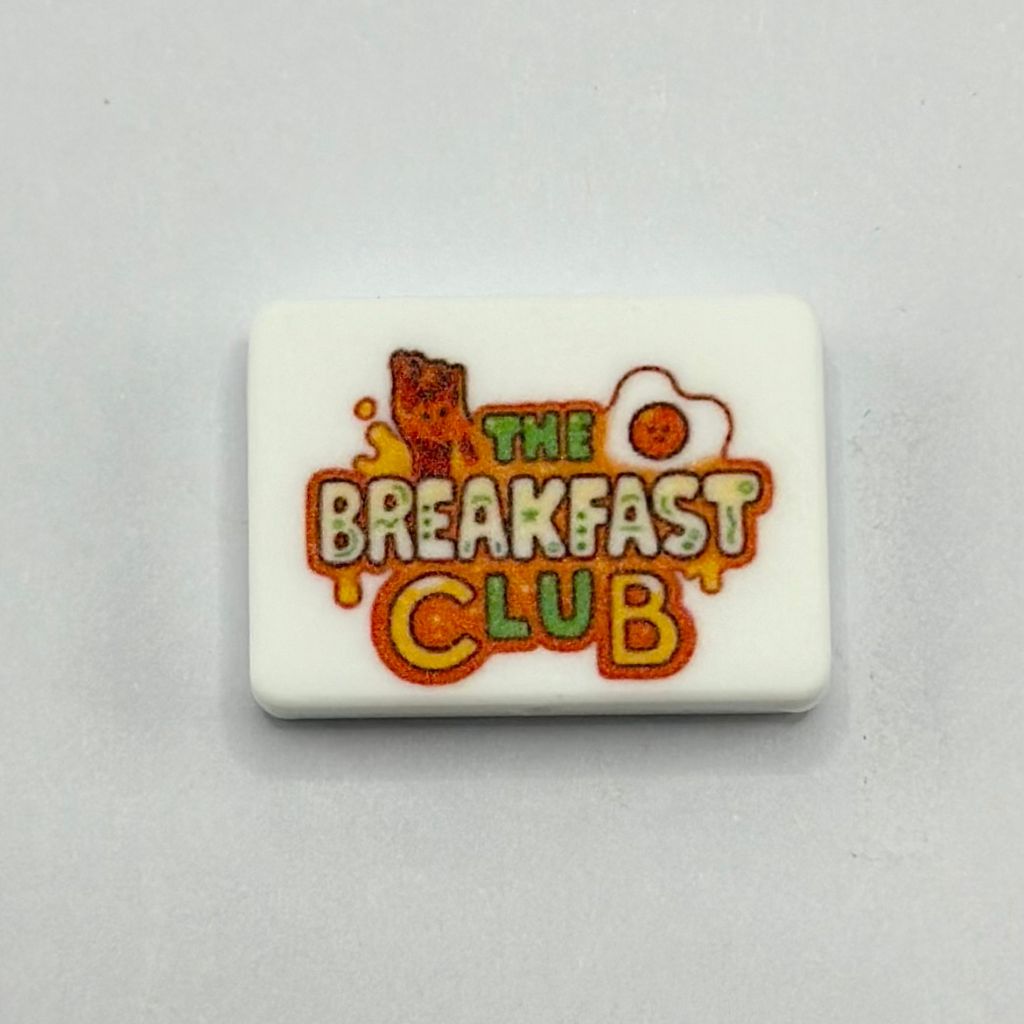 Breakfast Club Vibes Colorful Food Silicone Focal Beads