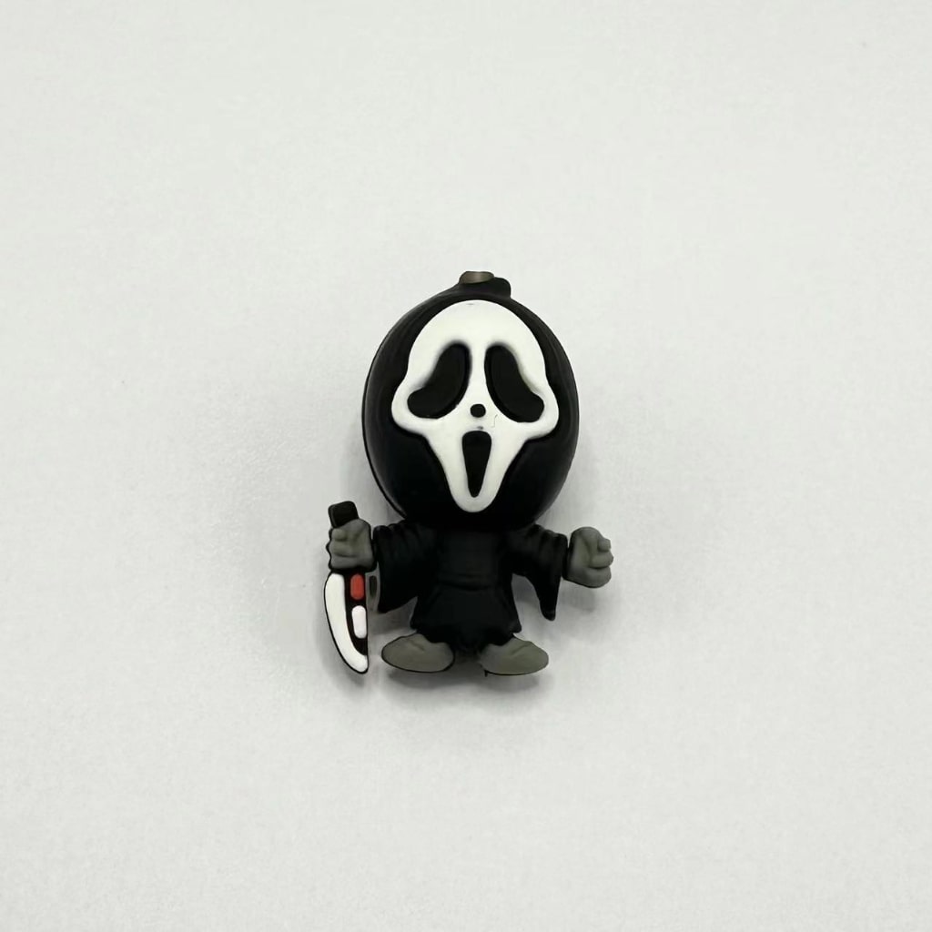 The Halloween Spooky Holds a Cutter Blade Silicone Focal Beads