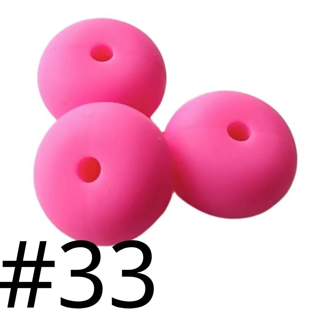 Wheel Beads Abacus Silicone Beads