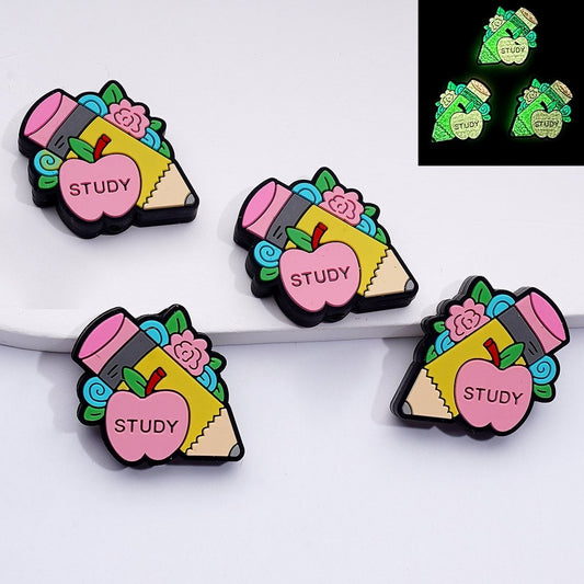 Bright & Charming Pink Apple Blossom Pencil – Perfect for School & Teachers