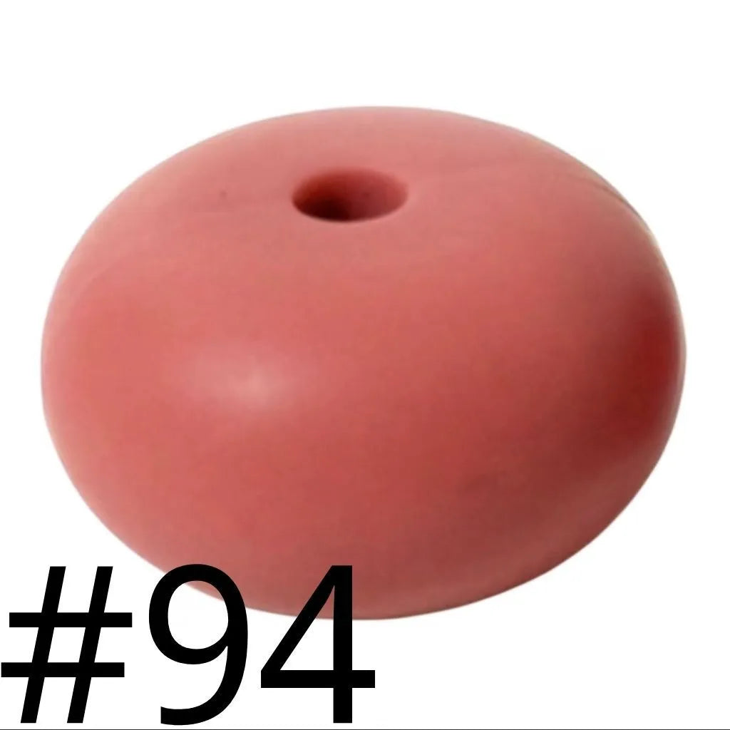 Wheel Beads Abacus Silicone Beads