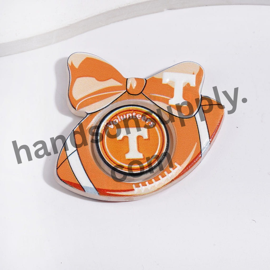 American College Team Logo Acrylic Beads Collection Set, Please Read Description