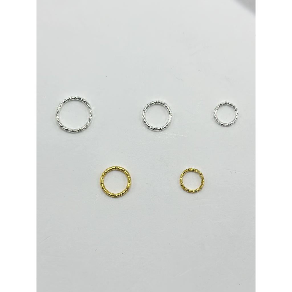Alloy Jump Ring Pendant