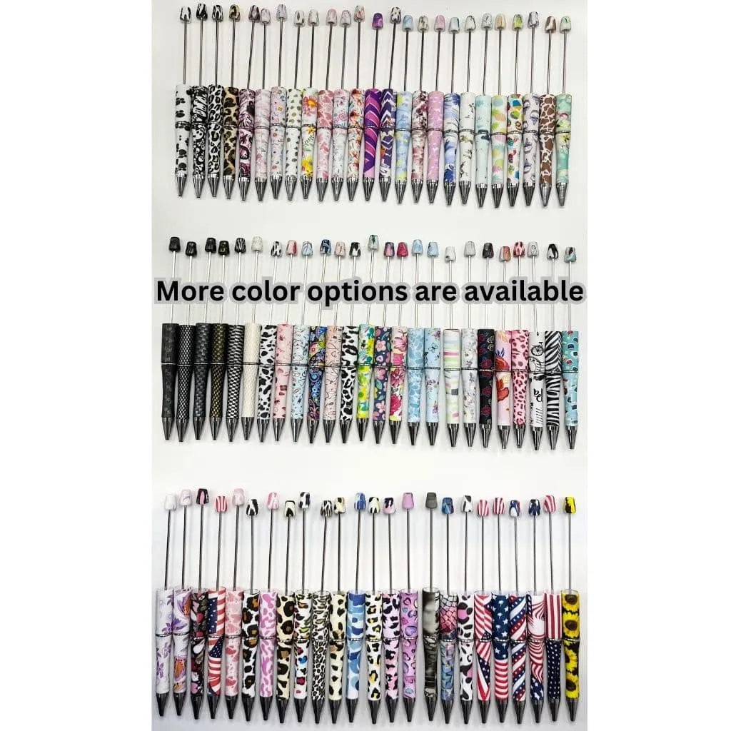 Random Mix Printed Beadable Pens – Hands on Supply