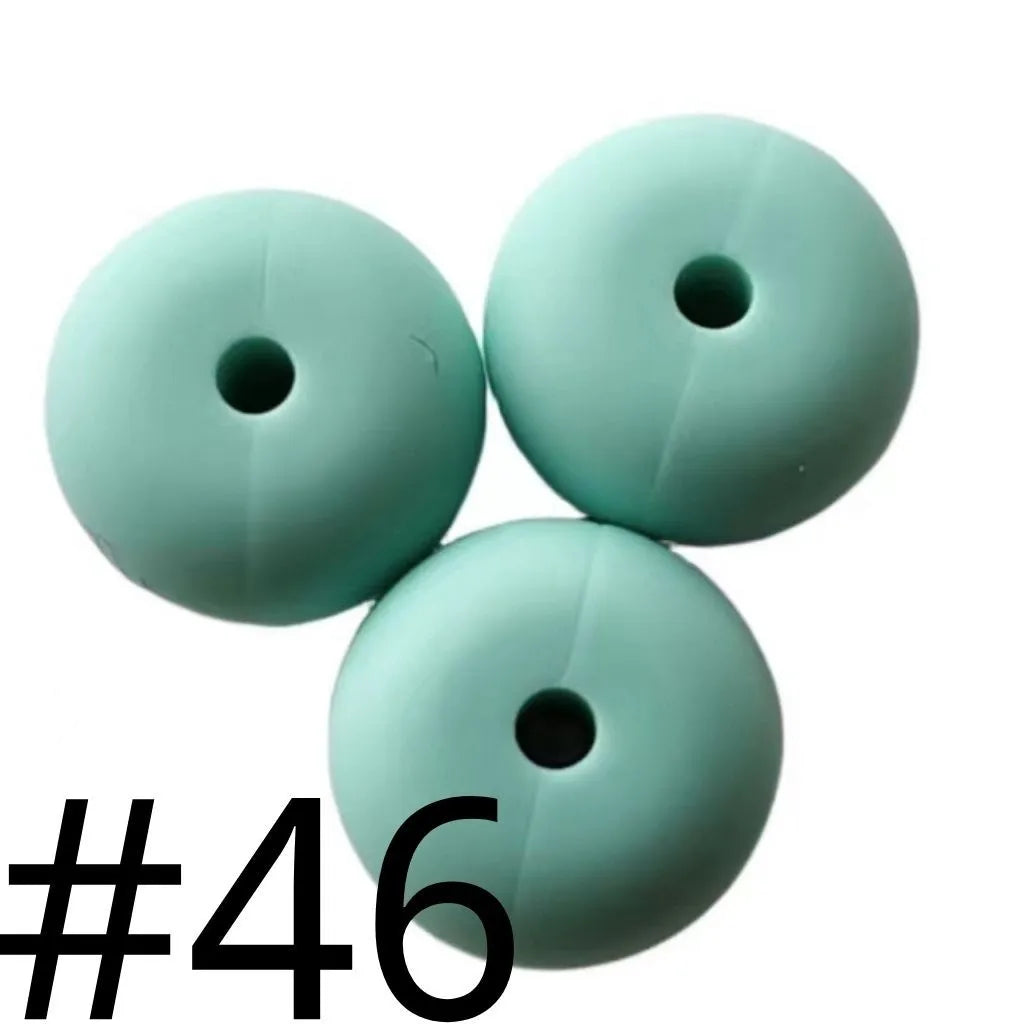 Wheel Beads Abacus Silicone Beads