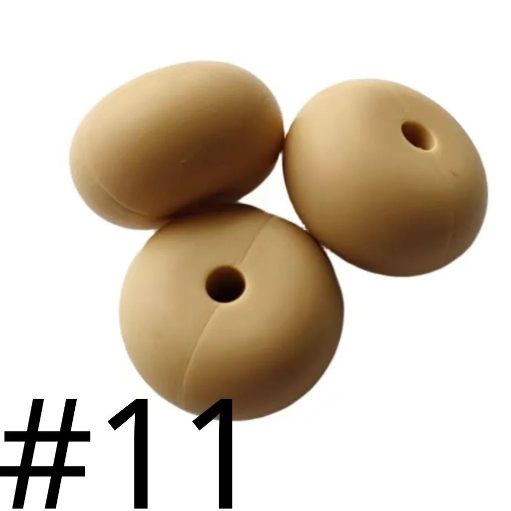 Wheel Beads Abacus Silicone Beads