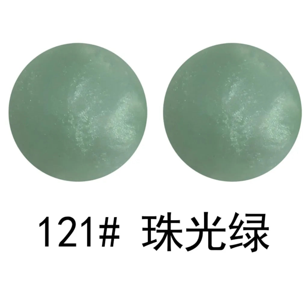 Solid Colored Silicone Beads 15 mm