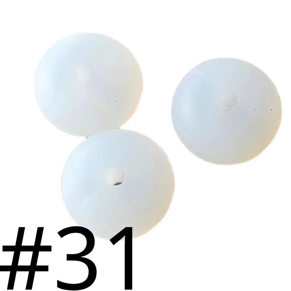 Silicone Wheel Beads  14mm
