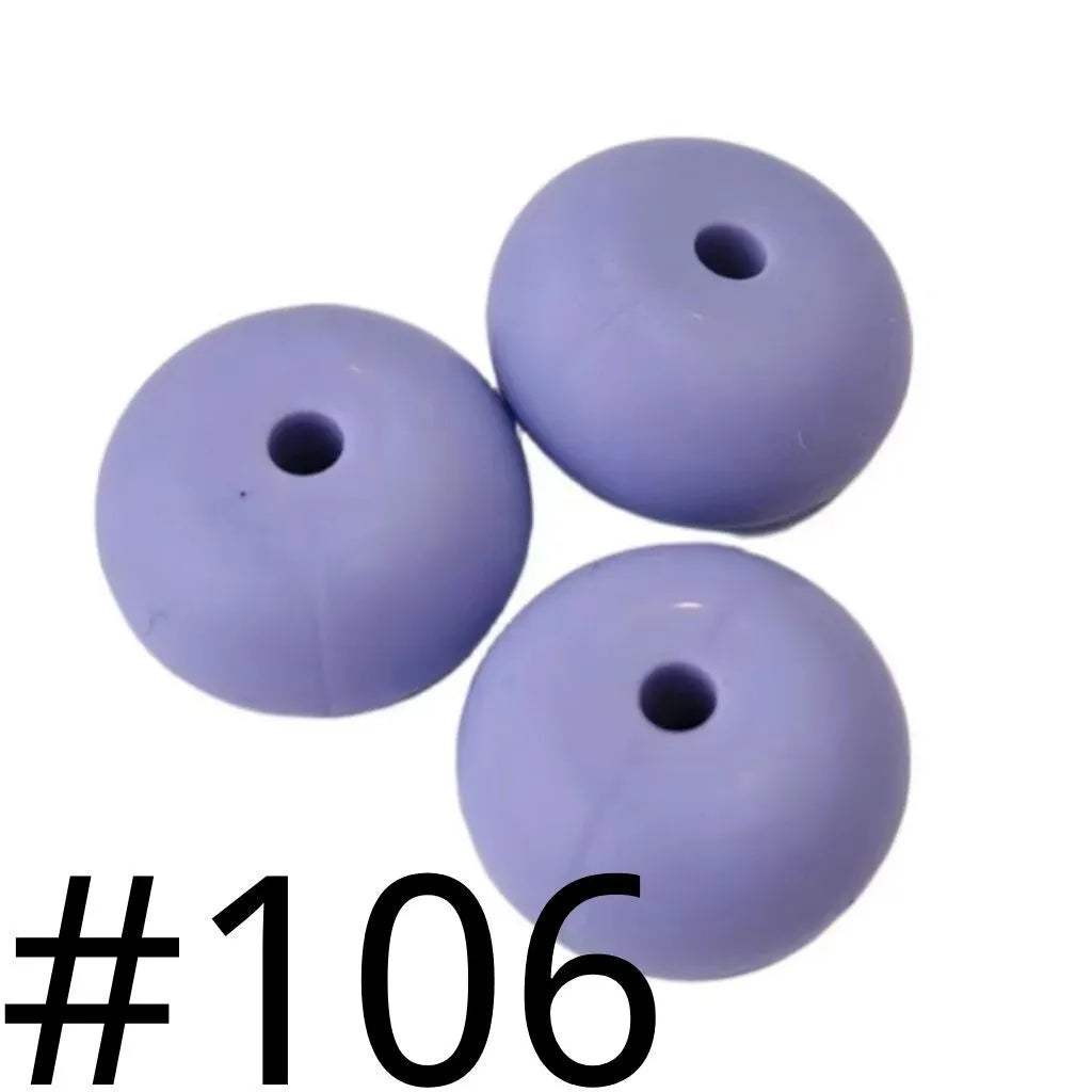 Silicone Wheel Beads Abacus Beads