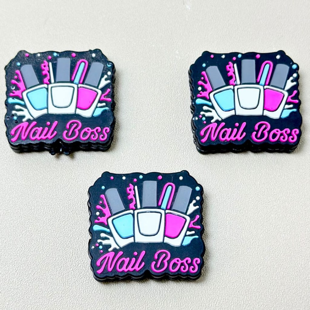 Manicure Nail Polish Nail Boss Silicone Focal Beads