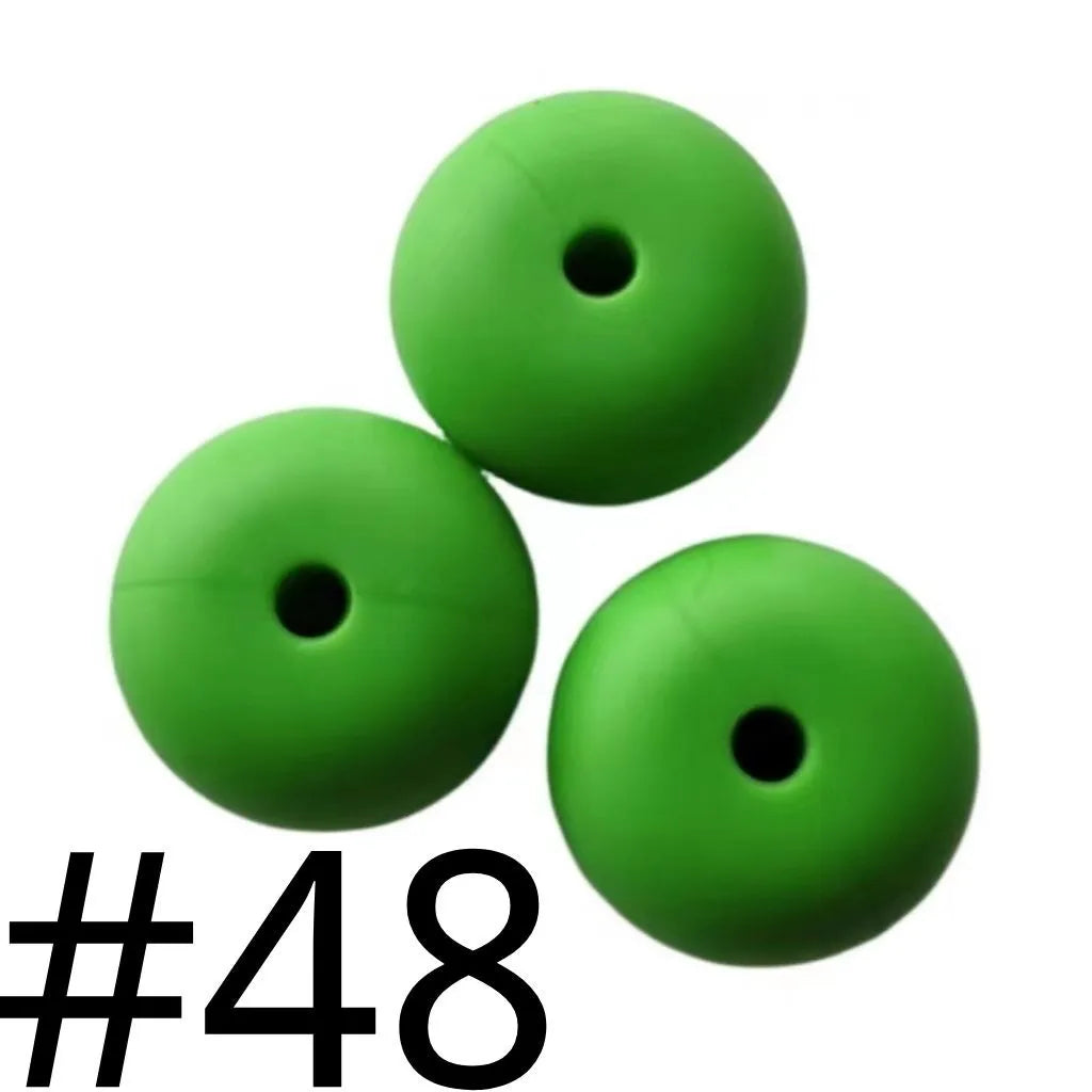 Silicone Wheel Beads  14mm