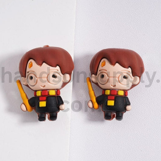 Shield 3D Silicone Focal Beads with Adhesive Back Mold Design
