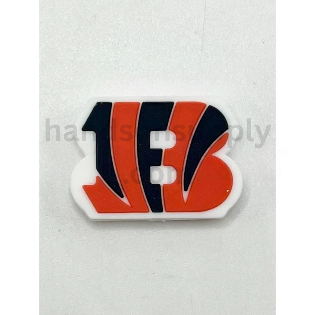 Cincinnati Football Sports Football Silicone Focal Beads