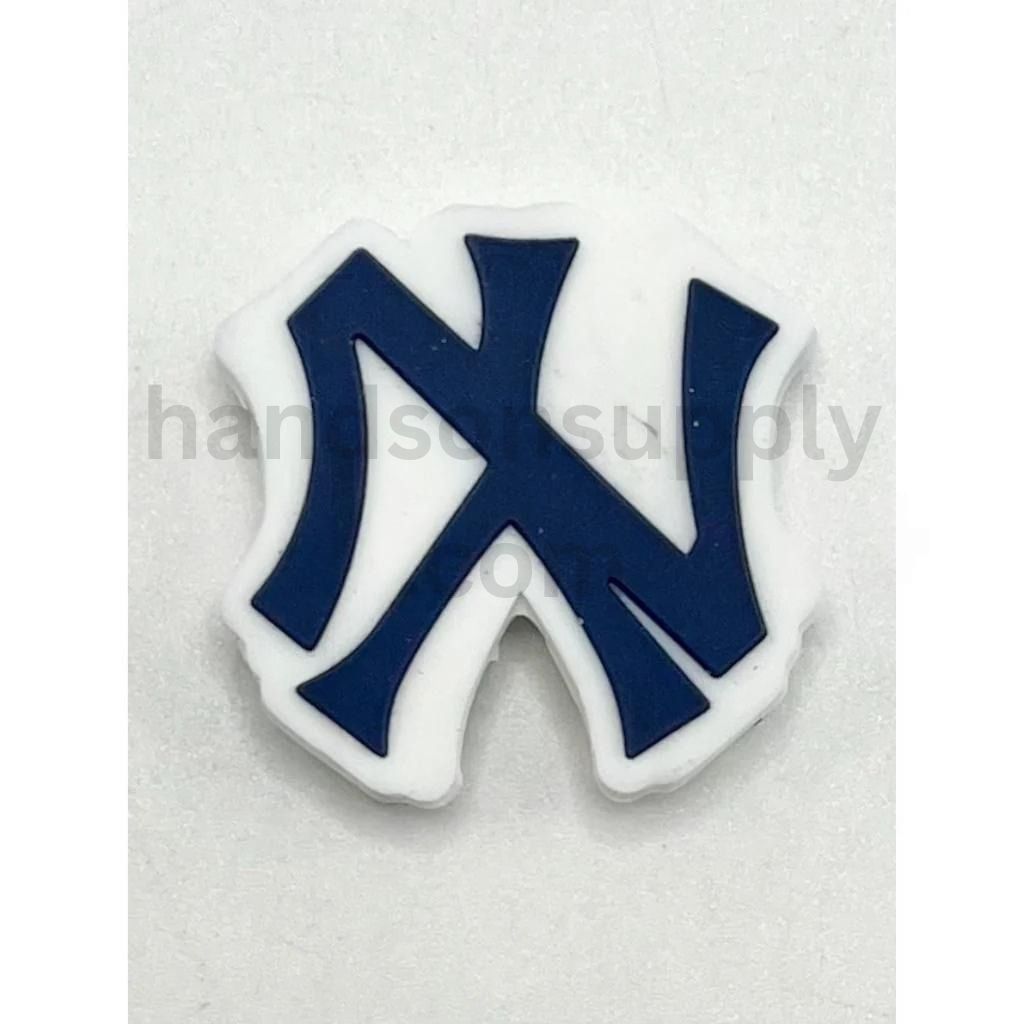 Sport Match Baseball Game New Yor Yankee  Silicone Focal Beads
