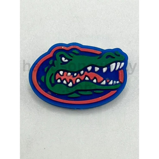 Florida Gator Tailgating University Team Design Silicone Focal Beads