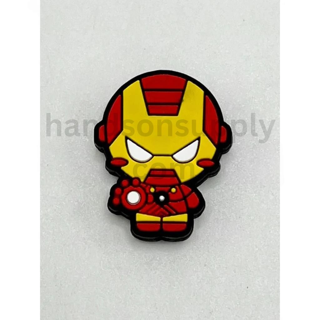 Cartoon Marvel Super Iron Man Baby Silicone Focal Beads