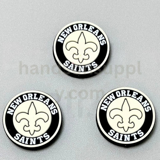 America Football Team USA New Orleans Sain Silicone Focal Beads