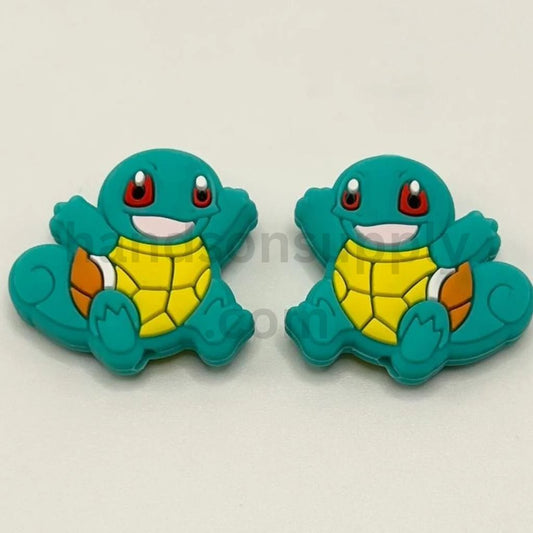 Turtle Cartoon Monster Squirt Small Monster Silicone Focal Beads