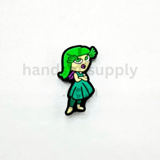 Disgust Character Inside Mood Theme Silicone Focal Beads