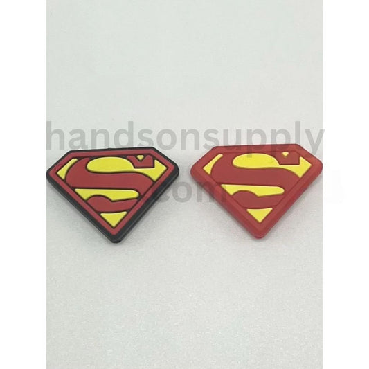 Red Masked Superhero Character Design Silicone Focal Beads