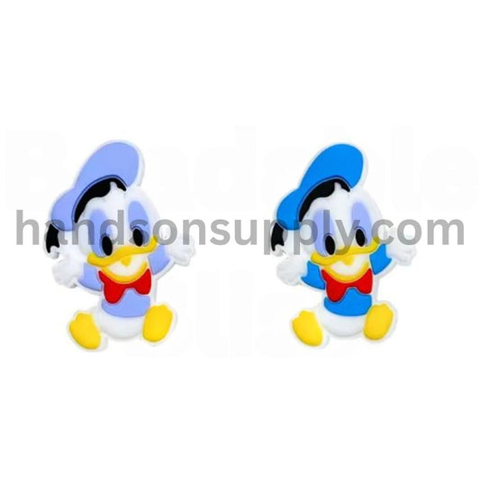 Cute Cartoon Mini Donal Duc Disne Silicone Focal Beads