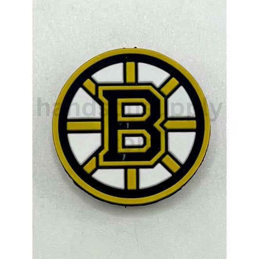 New Sport NHL Boston Bruin Silicone Focal Beads