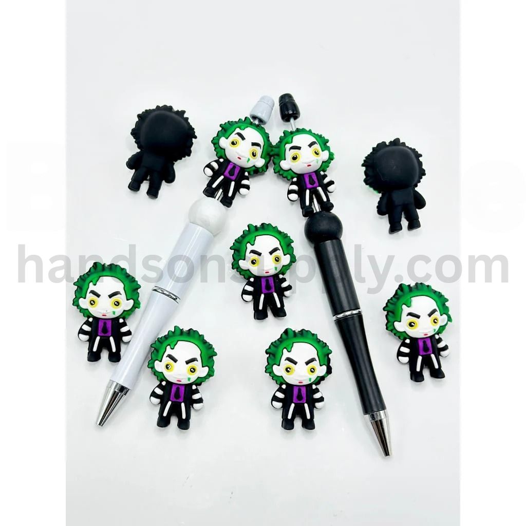 3D Character Horror Bettlejuic Silicone Focal Beads