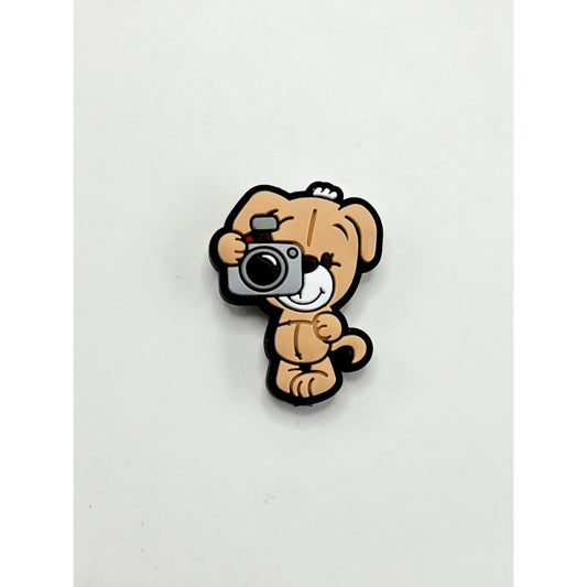 Takes Photos Little Cute Bear Silicone Focal Beads
