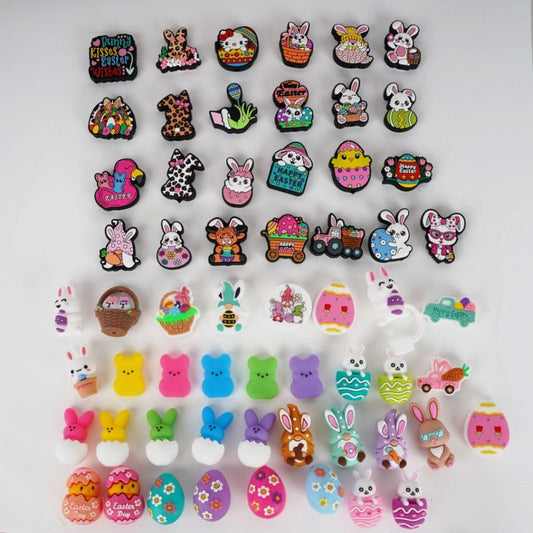 Easter Silicone Focal Beads, Random Mix Series