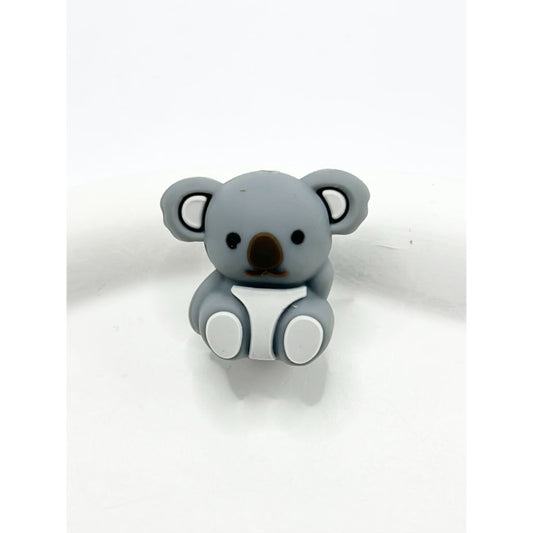 Adorable 3D Cute Koala Silicone Focal Beads