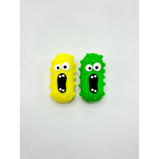 Pickle 3D Horror Movie Silicone Focal Beads
